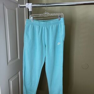 Nike Blue Sweatpants Relaxed Fit Fleece